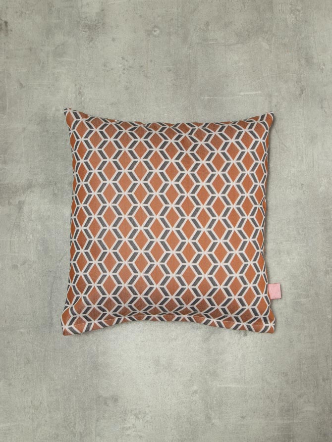 Decorative Pillow Case Symmetry Living 45X45 Border tile