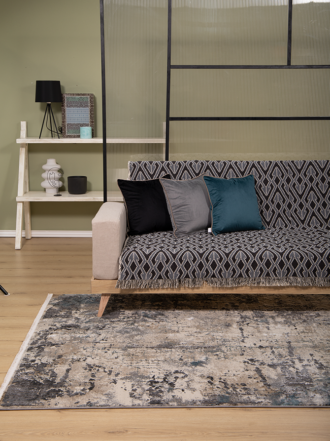 Ogee Cream Throw