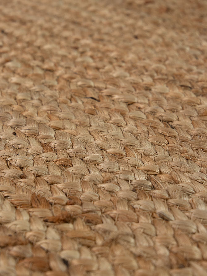 Symmetry Living Jute Braid Rug