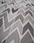 Chevron Grey-Mint Throw