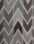 Chevron Grey-Mint Throw