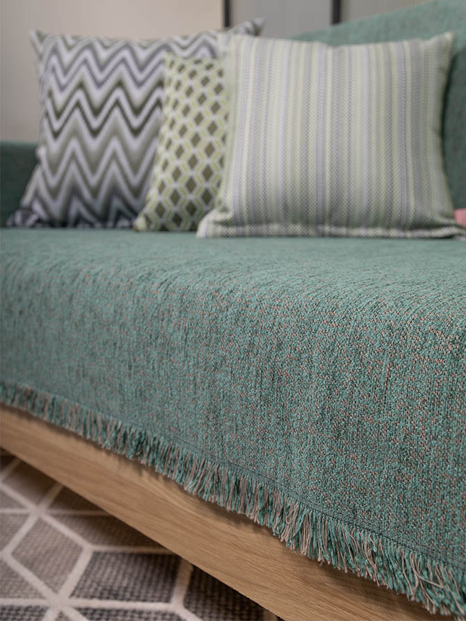 Fresh Green Throw
