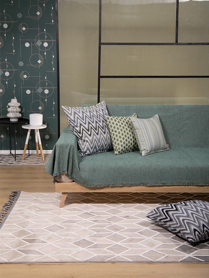 Fresh Green Throw