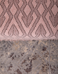 Ogee Pink-Brown Throw