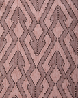 Ogee Pink-Brown Throw
