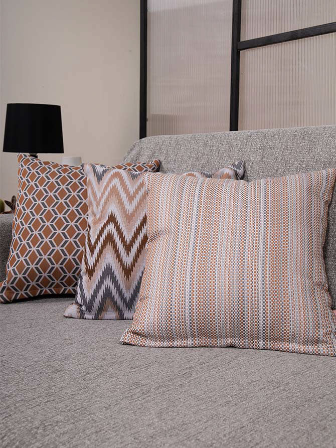 Decorative Pillow Case Symmetry Living 45X45 Border tile