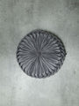 Dutch Velvet Decorative Pillow - Grey