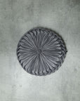 Dutch Velvet Decorative Pillow - Grey