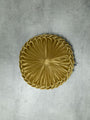 Dutch Velvet Mustard Decorative Pillow