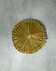 Dutch Velvet Mustard Decorative Pillow