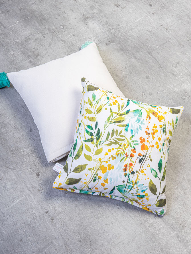 Decorative Pillow Case Symmetry Living 45X45 Foglio Green