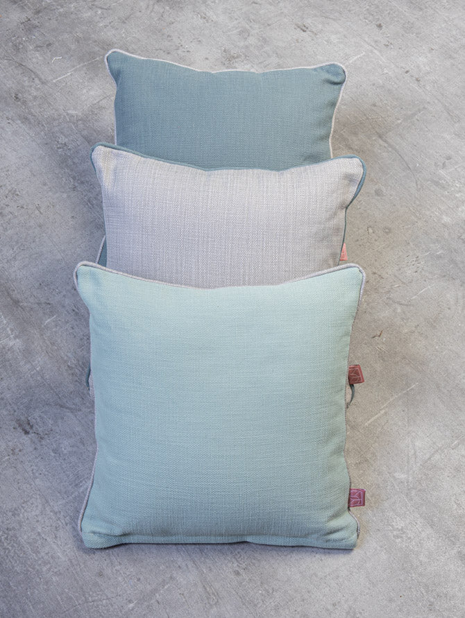 Decorative Pillow Case Symmetry Living 45X45 Valetta Ocean