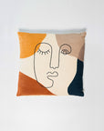 Decorative Pillow Case Symmetry Living 50x50 Portrait