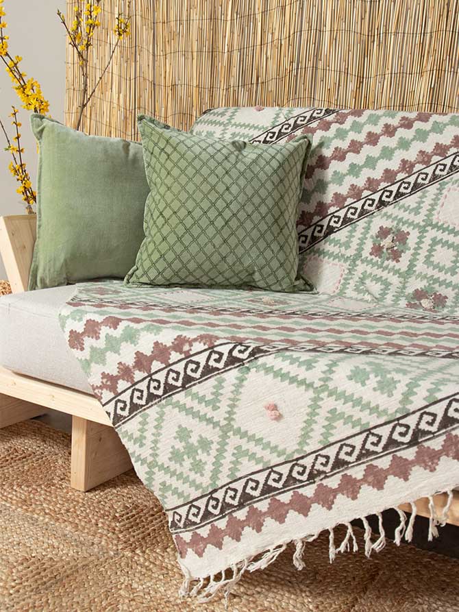 Διακοσμητική Μαξιλαροθήκη Symmetry Living 45X45 Belinda