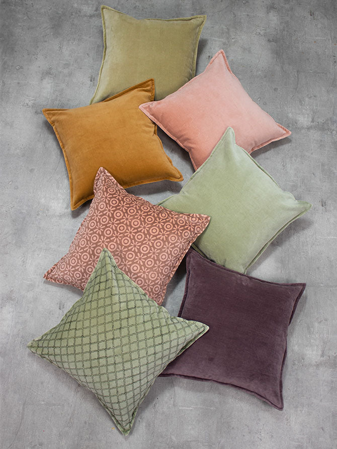 Διακοσμητική Μαξιλαροθήκη Symmetry Living 45X45 Brianna Mustard
