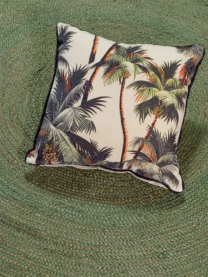 Διακοσμητική Μαξιλαροθήκη Symmetry Living 50x50 Palm Tree