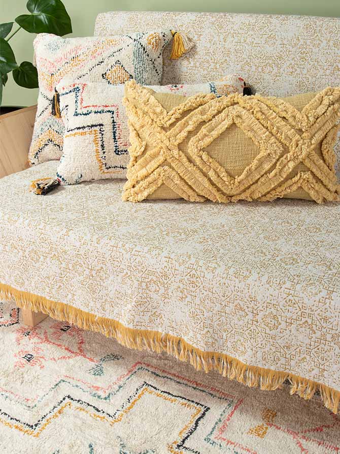 Decorative Pillow Case Symmetry Living 50x50 Soumak