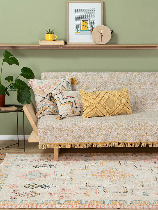 Διακοσμητική Μαξιλαροθήκη Symmetry Living 35x60 Soumak Tonal