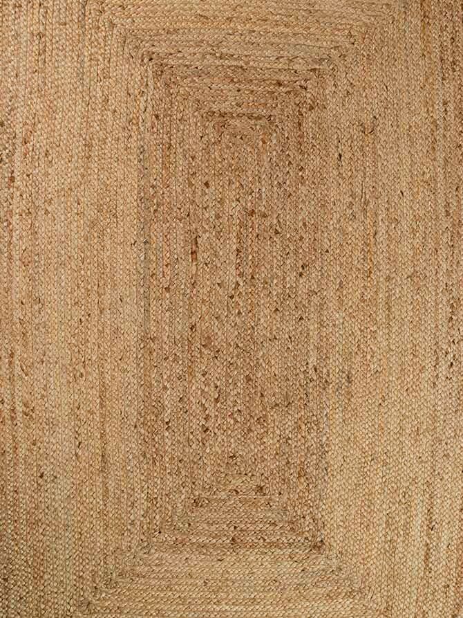 Symmetry Living Jute Braid Rug