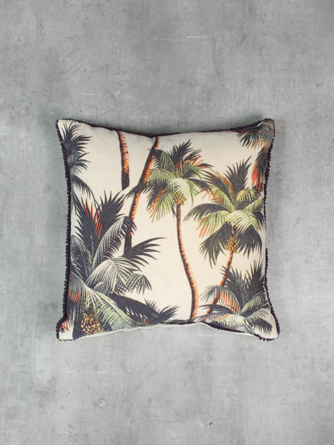 Διακοσμητική Μαξιλαροθήκη Symmetry Living 50x50 Palm Tree