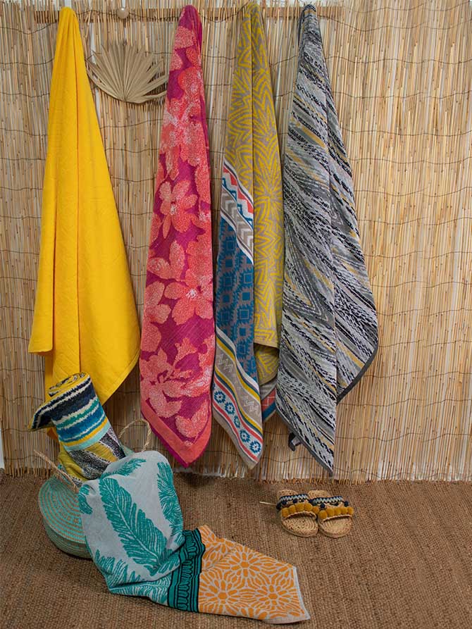 Beach Towel 100X180 Sorema Lotus