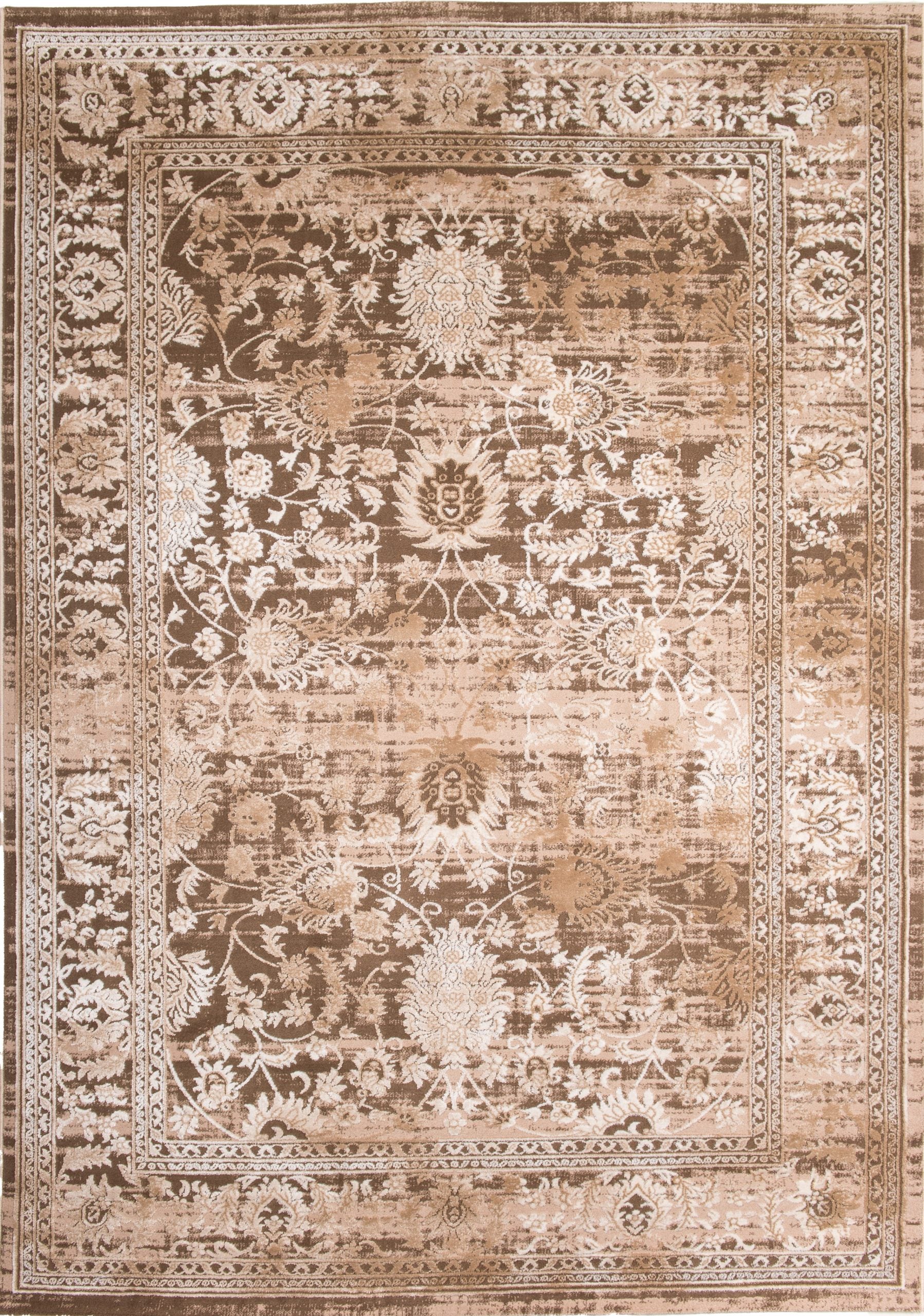 ΧΑΛΙ VELVET VINTAGE 6027/Vison - 160cm x 230cm-0