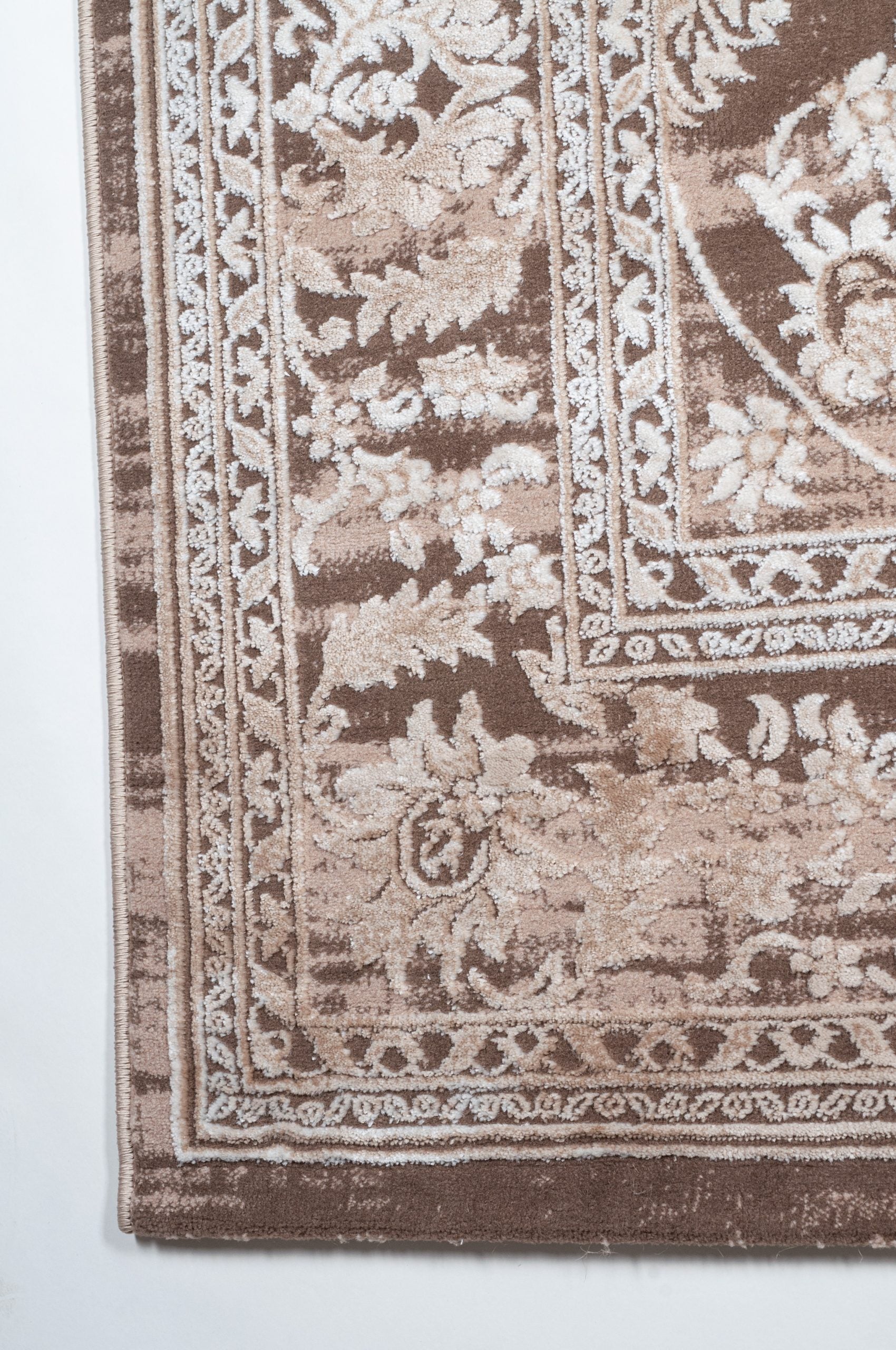 ΧΑΛΙ VELVET VINTAGE 6027/Vison - 160cm x 230cm-1