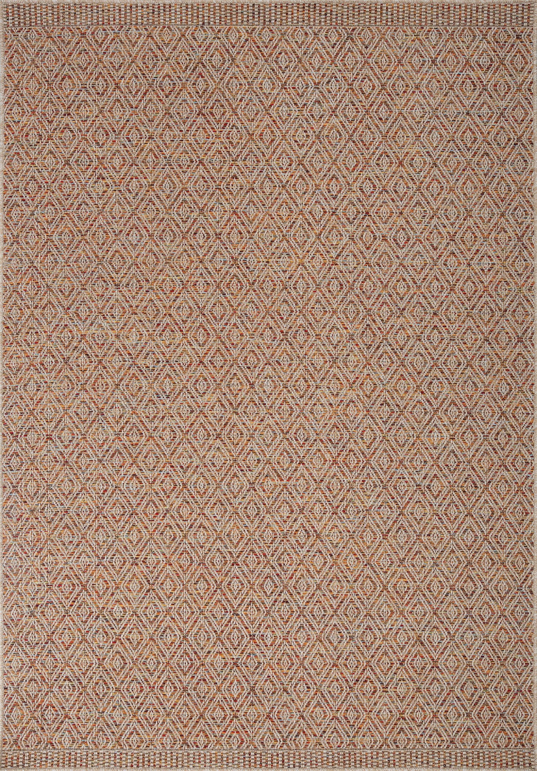ΧΑΛΙ ΨΑΘΑ VAN 20575/Y MULTI-BEIGE - 133cm x 190cm-0
