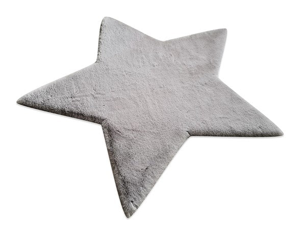 ΧΑΛΙ PUFFY FC6 LIGHT GREY STAR ANTISLIP - 160X160  NewPlan-1