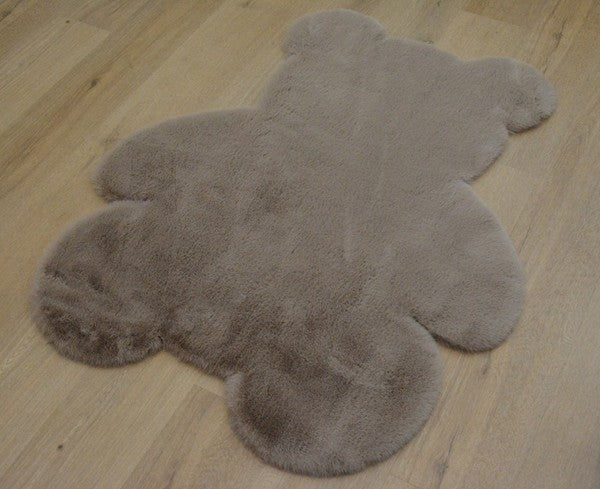 ΧΑΛΙ PUFFY FC5 TAUPE BEAR ANTISLIP - 090X110  NewPlan-1