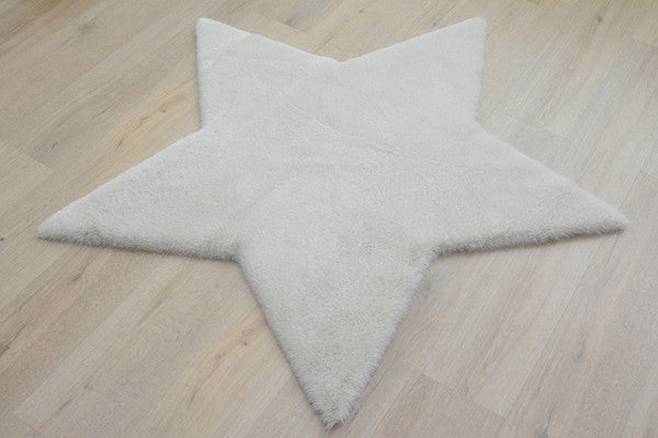 ΧΑΛΙ PUFFY FC3B BEIGE STAR ANTISLIP - 160X160  NewPlan-1