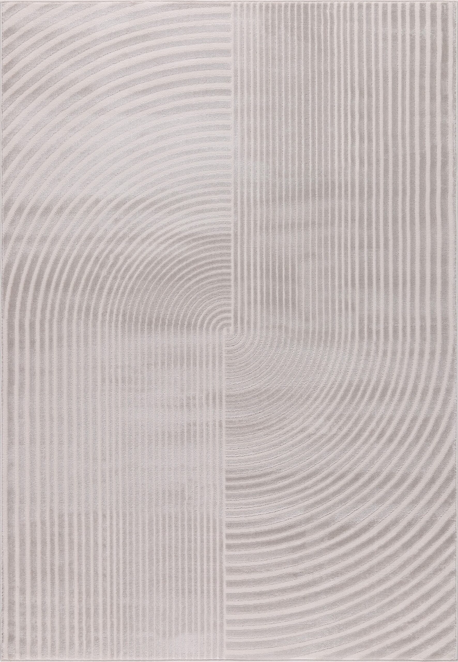 ΧΑΛΙ ALTO GEOMETRIC 435 L.BEIGE PLK54 - 133cm x 190cm-0