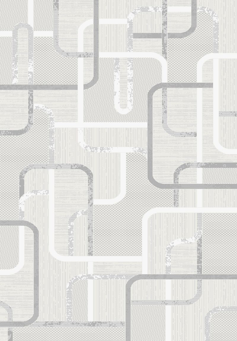 ΧΑΛΙ OSLO 5385/SF 456 IVORY-LIGHT GREY - 160cm x 230cm-0