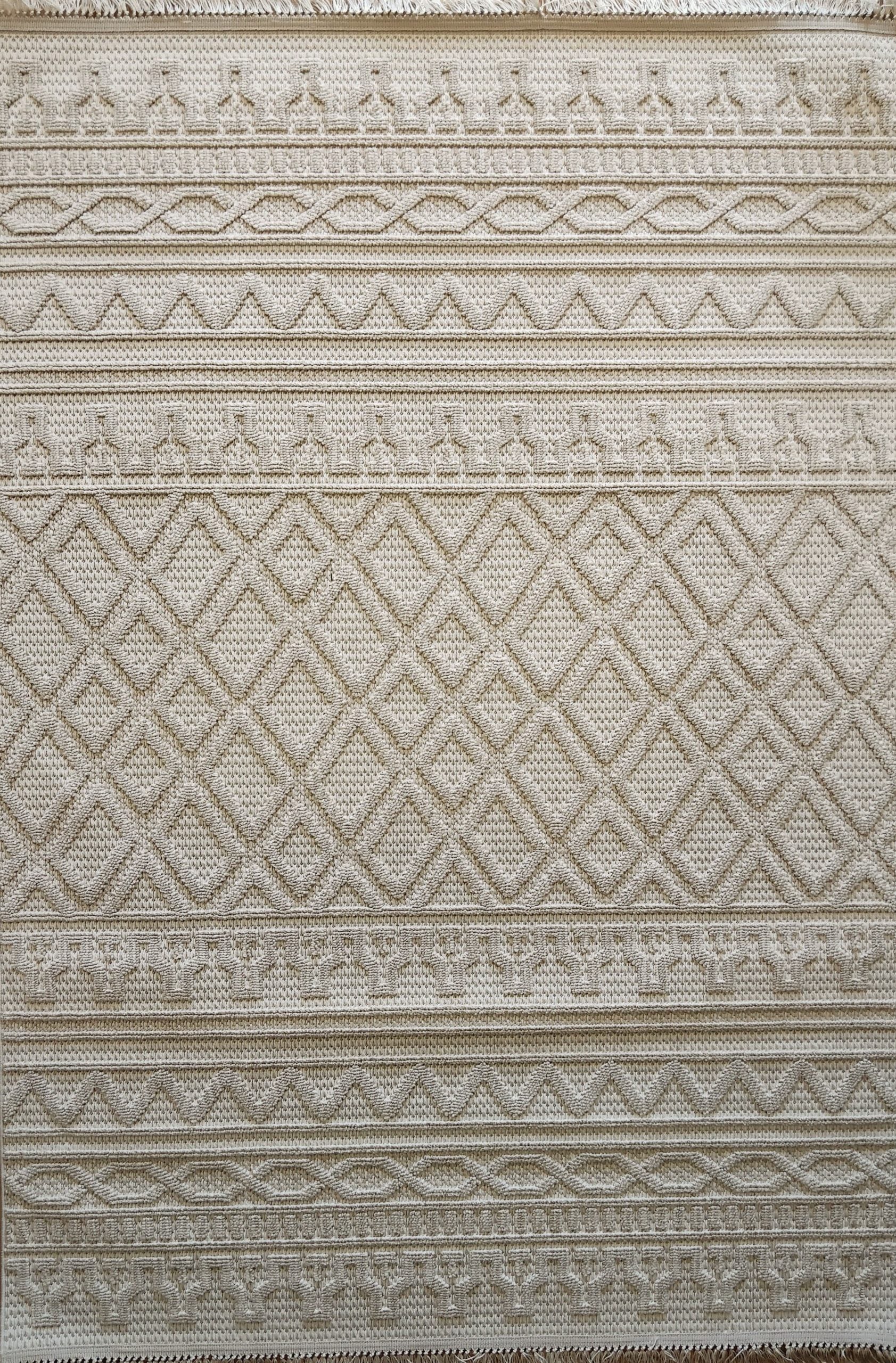 ΧΑΛΙ GIARDINO 76/BEIGE - 160εκ - Στρόγγυλο-0