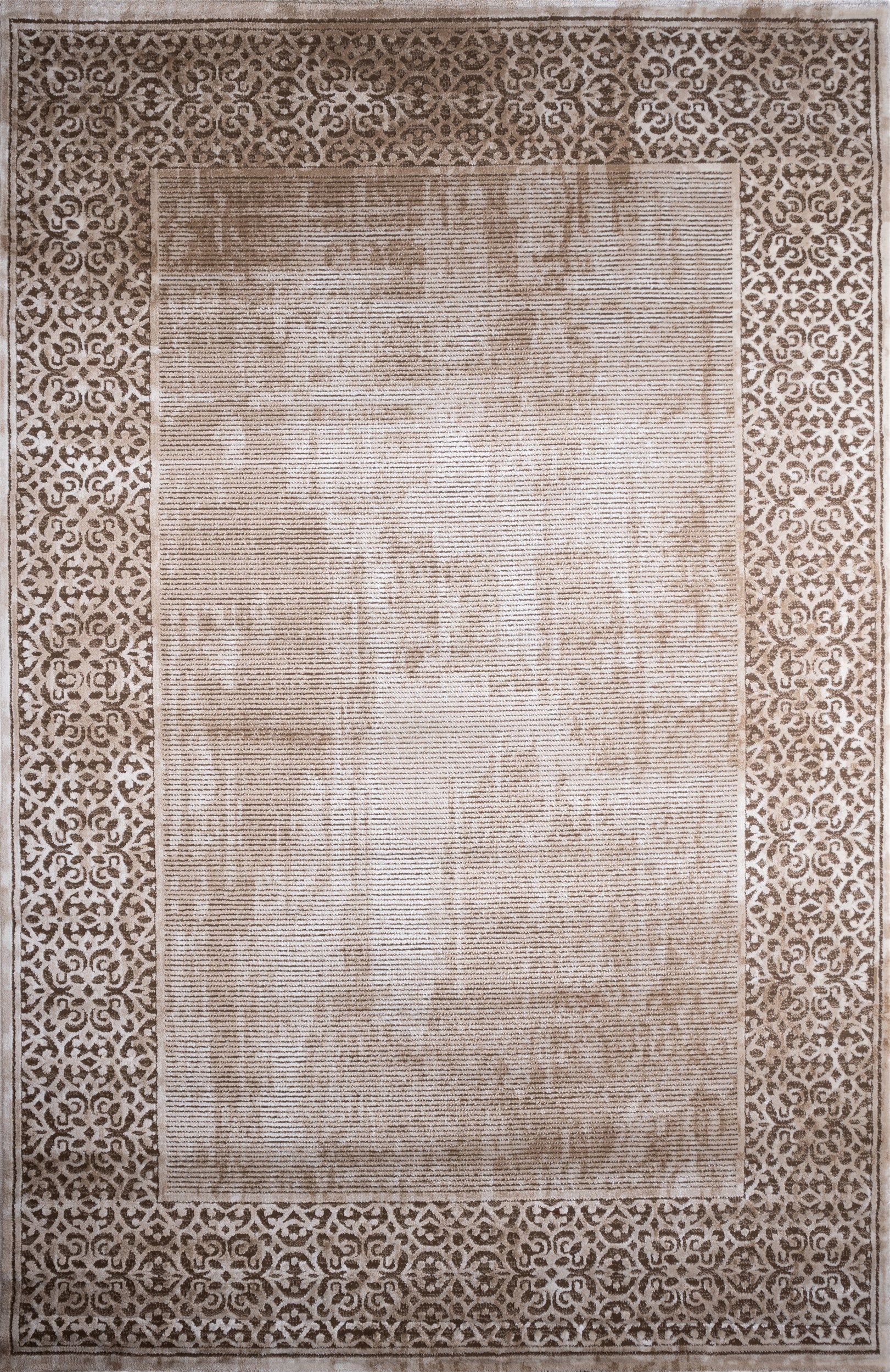 ΧΑΛΙ VELVET VINTAGE 7844/Vison - 133cm x 190cm-0