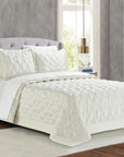 Blanket Set 3 pcs 250X240 Monte Carlo Ivory