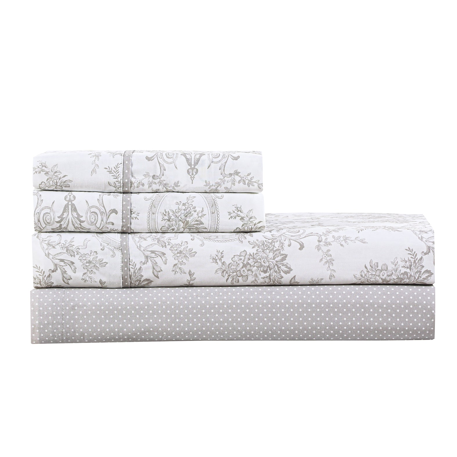 Chantal (Beige)  (ΣΕΤ ΣΕΝΤΟΝΙΑ Υ/Δ 245x270+2 ΜΑΞ/ΘΗΚΕΣ 52x75) 210TC-2