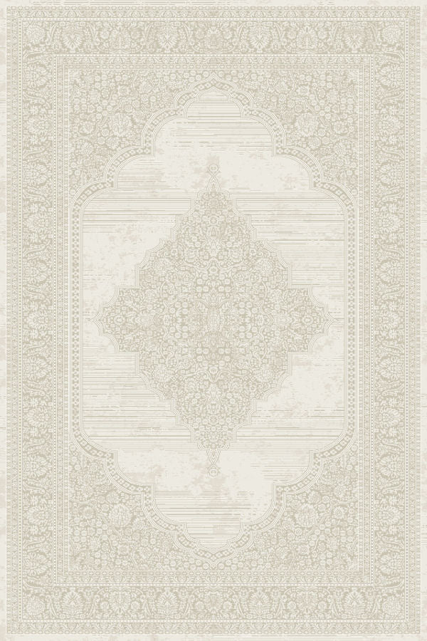 ΧΑΛΙ VELVET VINTAGE 9298/Cream - 133cm x 190cm-0