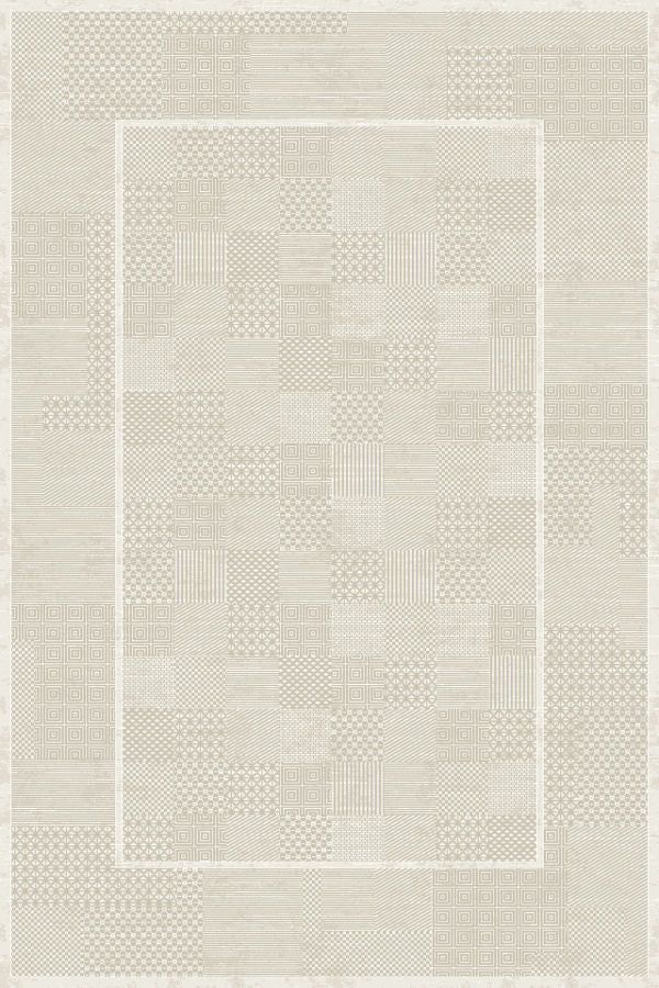 ΧΑΛΙ VELVET MODERN 9302/Cream - 200cm x 250cm-0