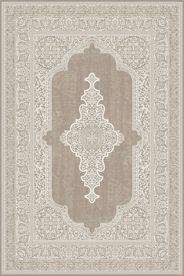 ΧΑΛΙ VELVET VINTAGE 9303/Cream Beige - 200cm x 290cm-0