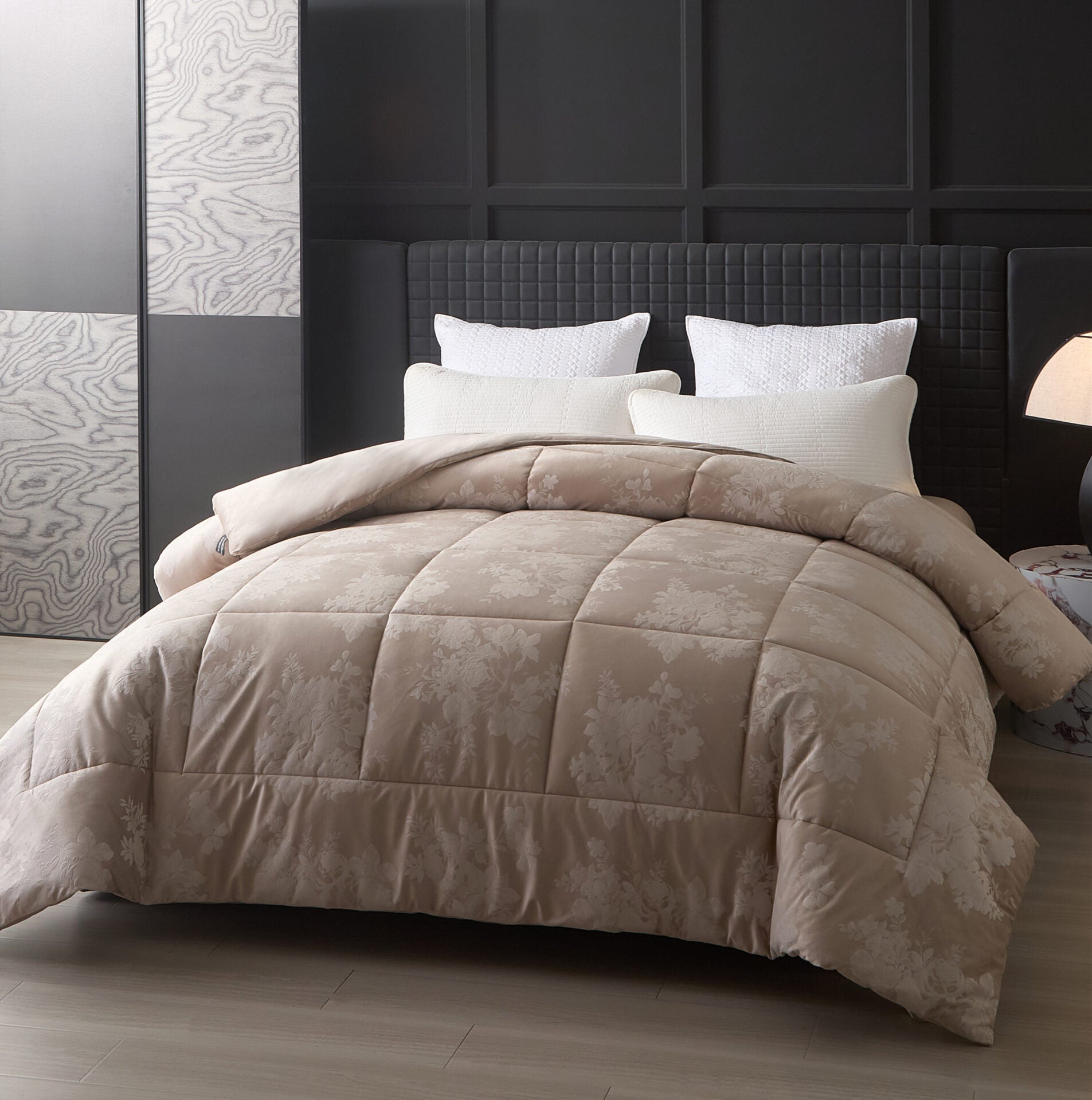 Cordelia (Taupe) Comforter-2