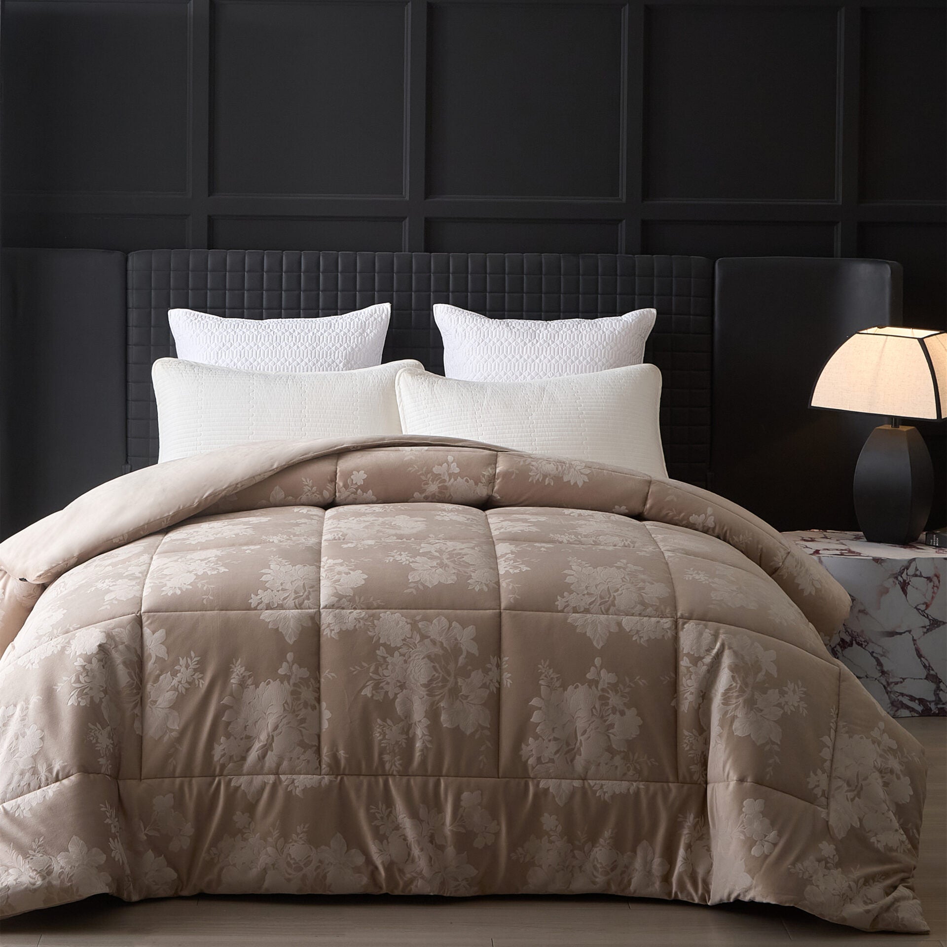 Cordelia (Taupe) Comforter-0