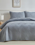 Set of decorative pillowcases 2 pcs Diverso Grey