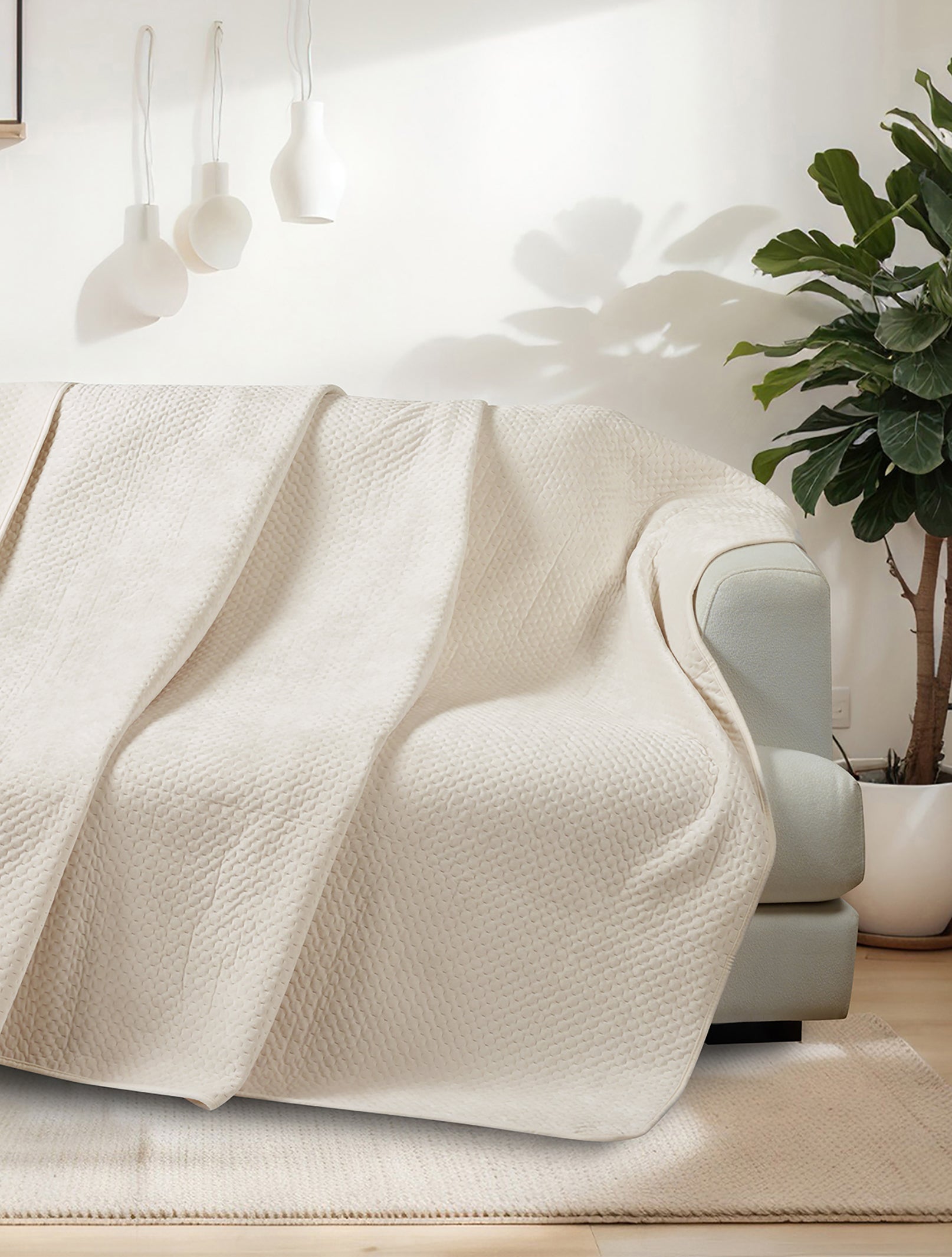 Element (Off White) Throw-1