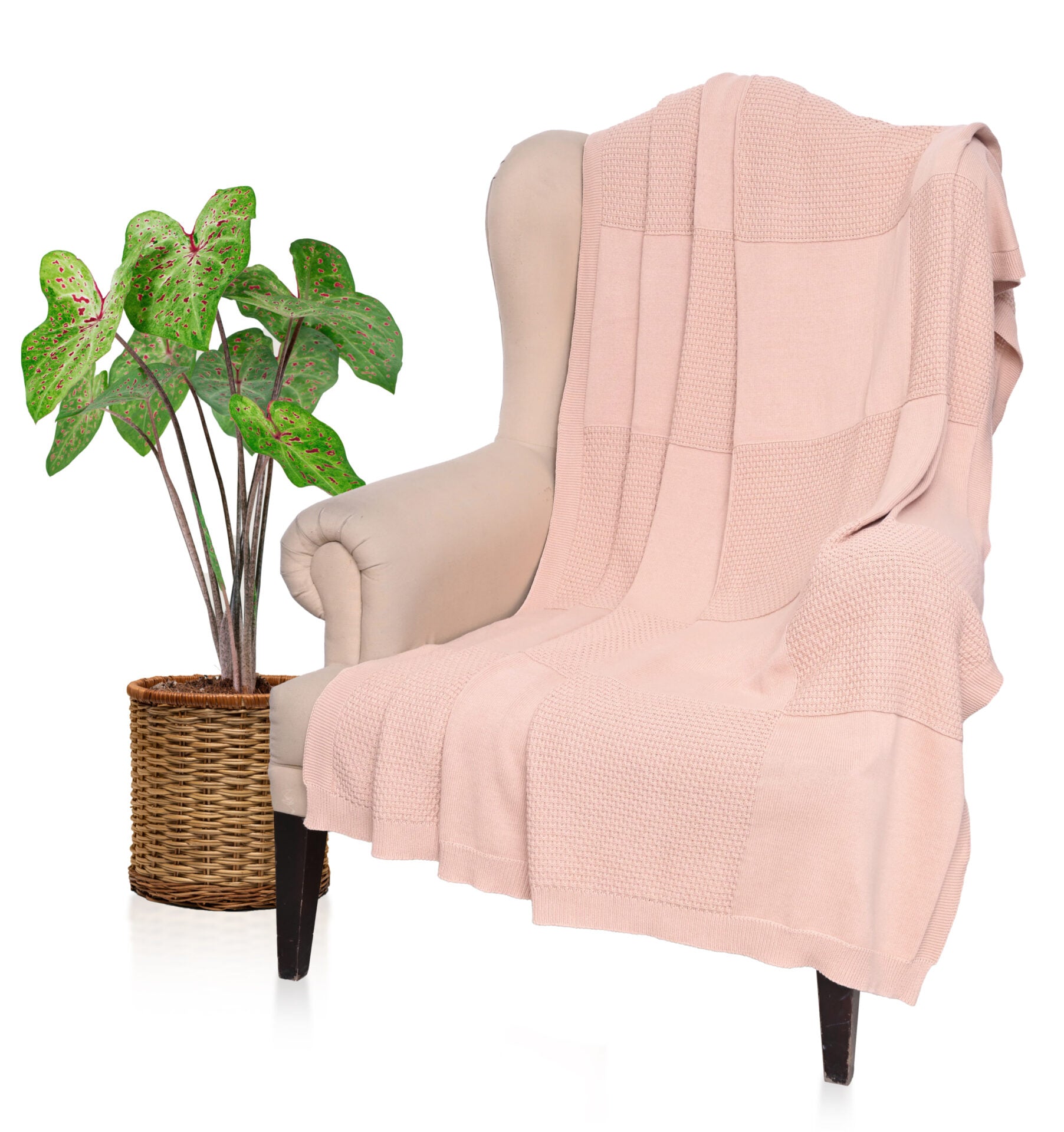 Fusion Kelly 130X180 Throw/Blanket (Peach)-0