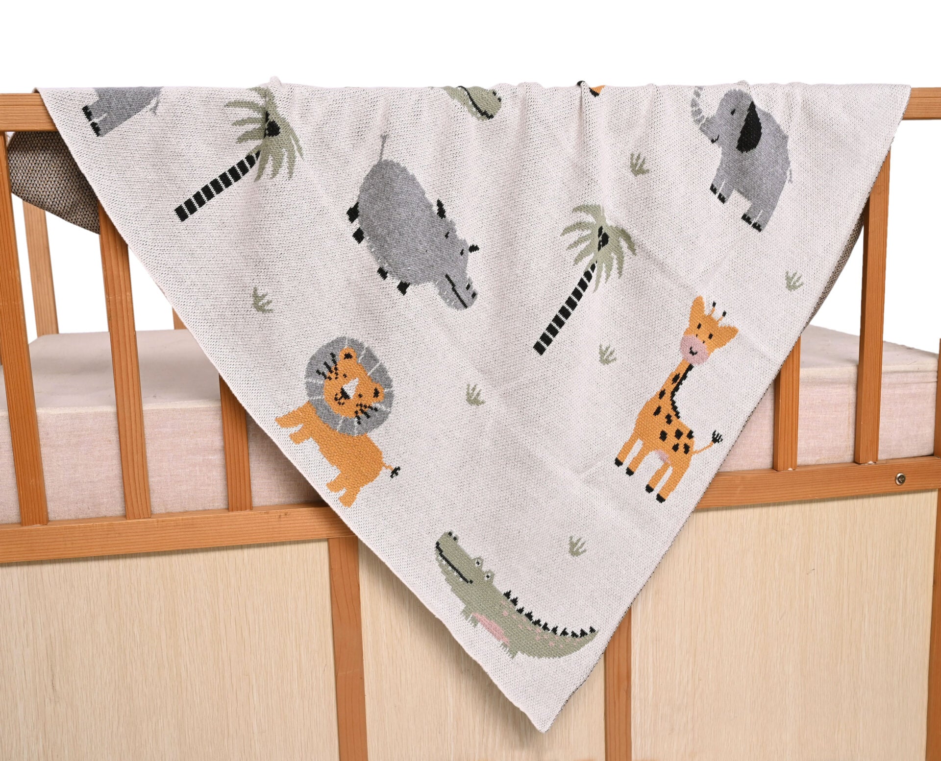 Safari (Multi) 80x100 Baby/Blanket-0
