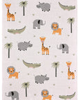 Safari (Multi) 80x100 Baby/Blanket-1