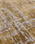 ΧΑΛΙ ASIATIC LONDON KUZA ABSTRACT GOLD - 160cm x 230cm-2