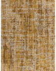 ΧΑΛΙ ASIATIC LONDON KUZA ABSTRACT GOLD - 160cm x 230cm-0