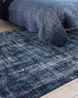 ΧΑΛΙ ASIATIC LONDON KUZA ABSTRACT NAVY - 120cm x 170cm-3